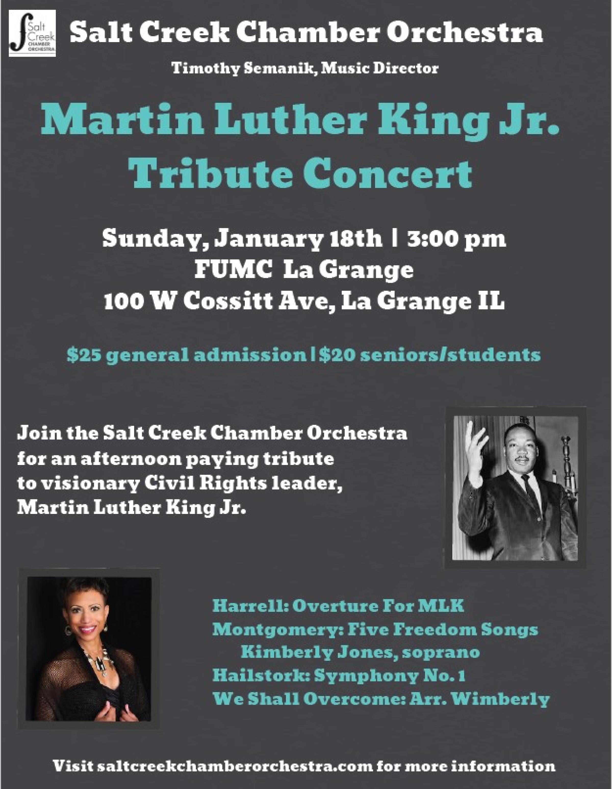 MLK Concert Poster